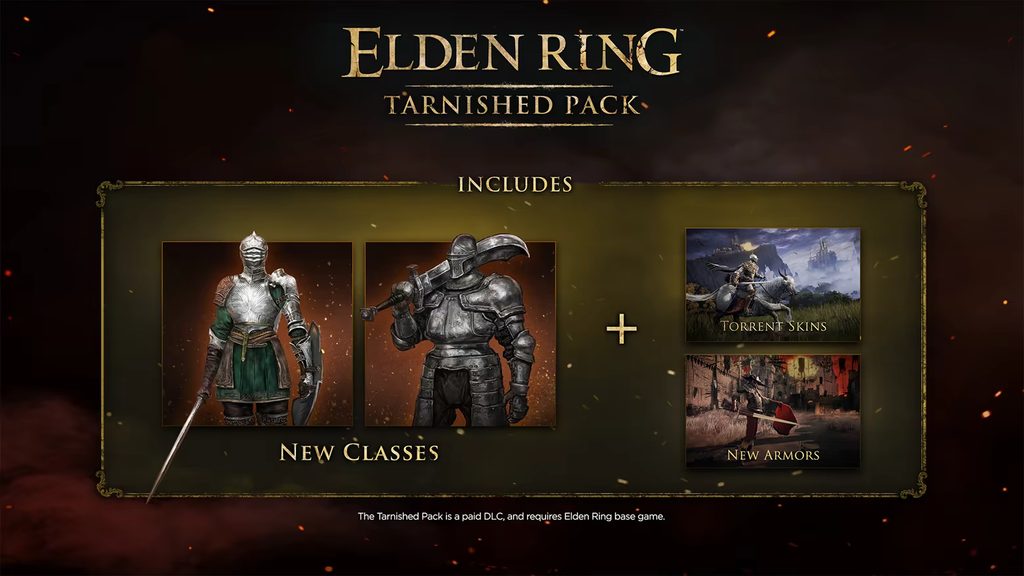 elden ring tarnished pack obsah dlc